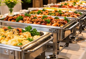 Beispielfoto: Kaltes oder warmes Buffet