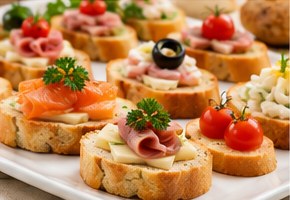 Beispielfoto: Canapés