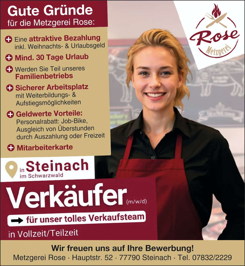 Metzgerei Rose – Fleischerei im Kinzigtal